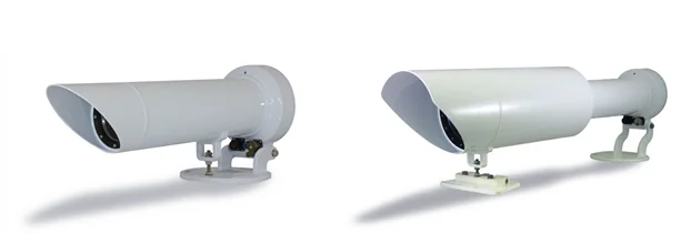 Directional marine sector lights in protective housings