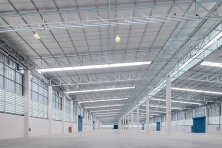 JST Warehouses Sattahip — clear-span interior